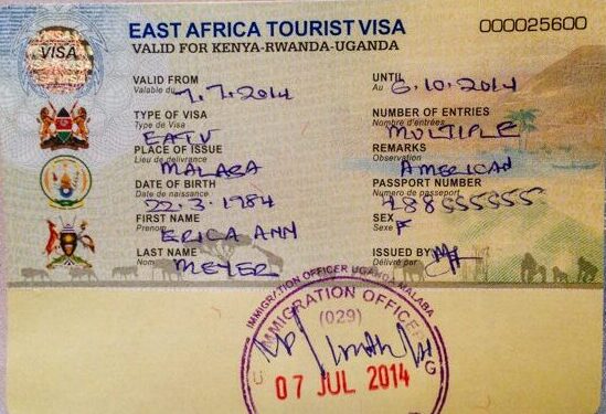 East Africa Tourist Visa in pakistan